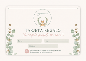 Tarjeta regalo de La Petite Maad
