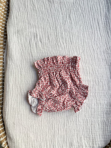 Cubrepañal hoja roja