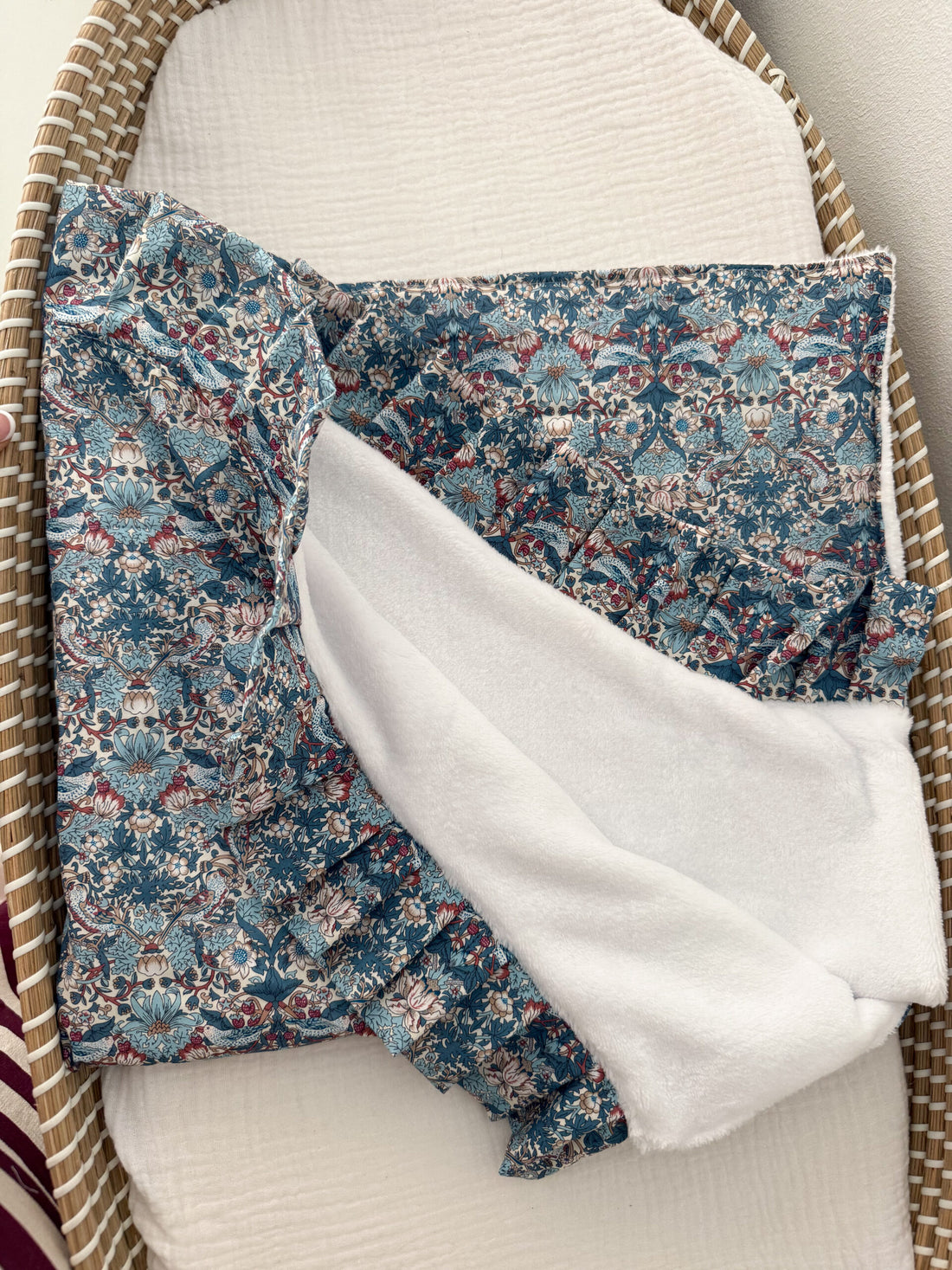 Arrullo coralina invierno liberty azul