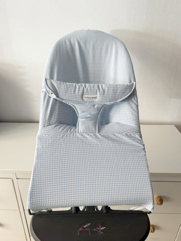 Funda hamaca babybjörn vichy celeste