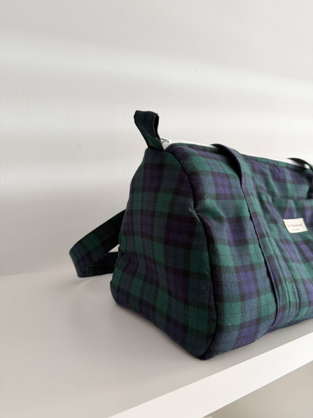 Bolsa de viaje tartán