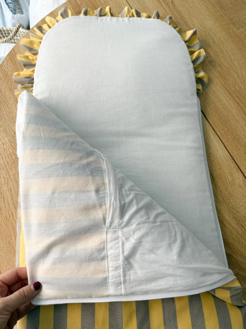 Saco universal para capazo rayas limón