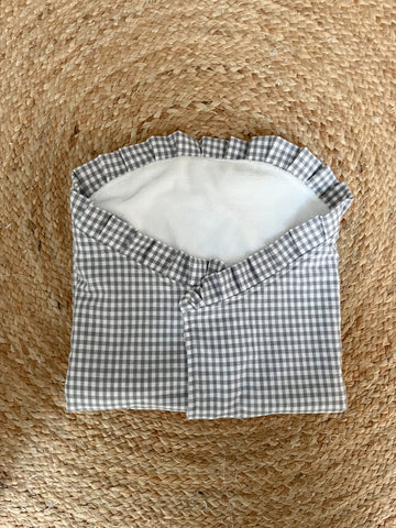 Arrullo de invierno vichy gris
