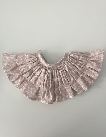 Cuello Lola hojas rosas