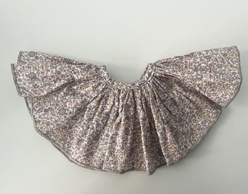 Cuello Lola flor gris nude