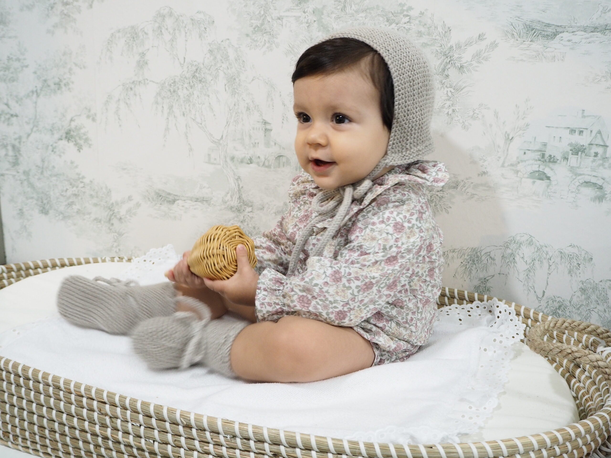 Camisa Leonor flor olivia
