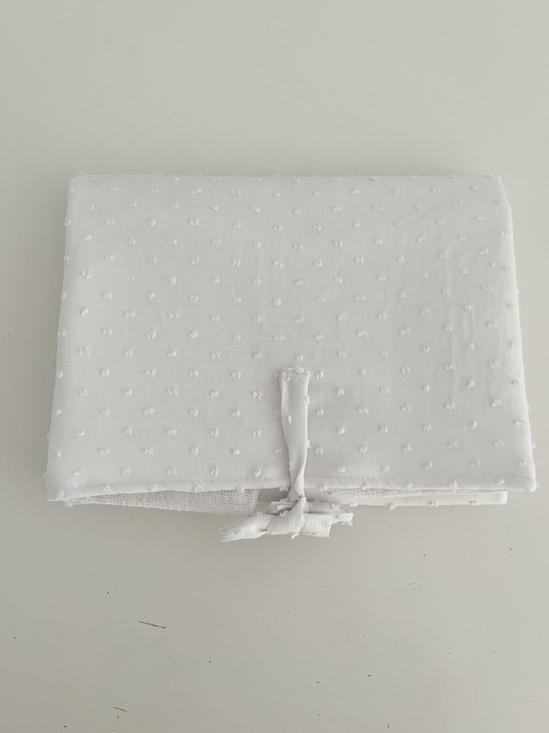 Cambiador impermeable plumeti blanco