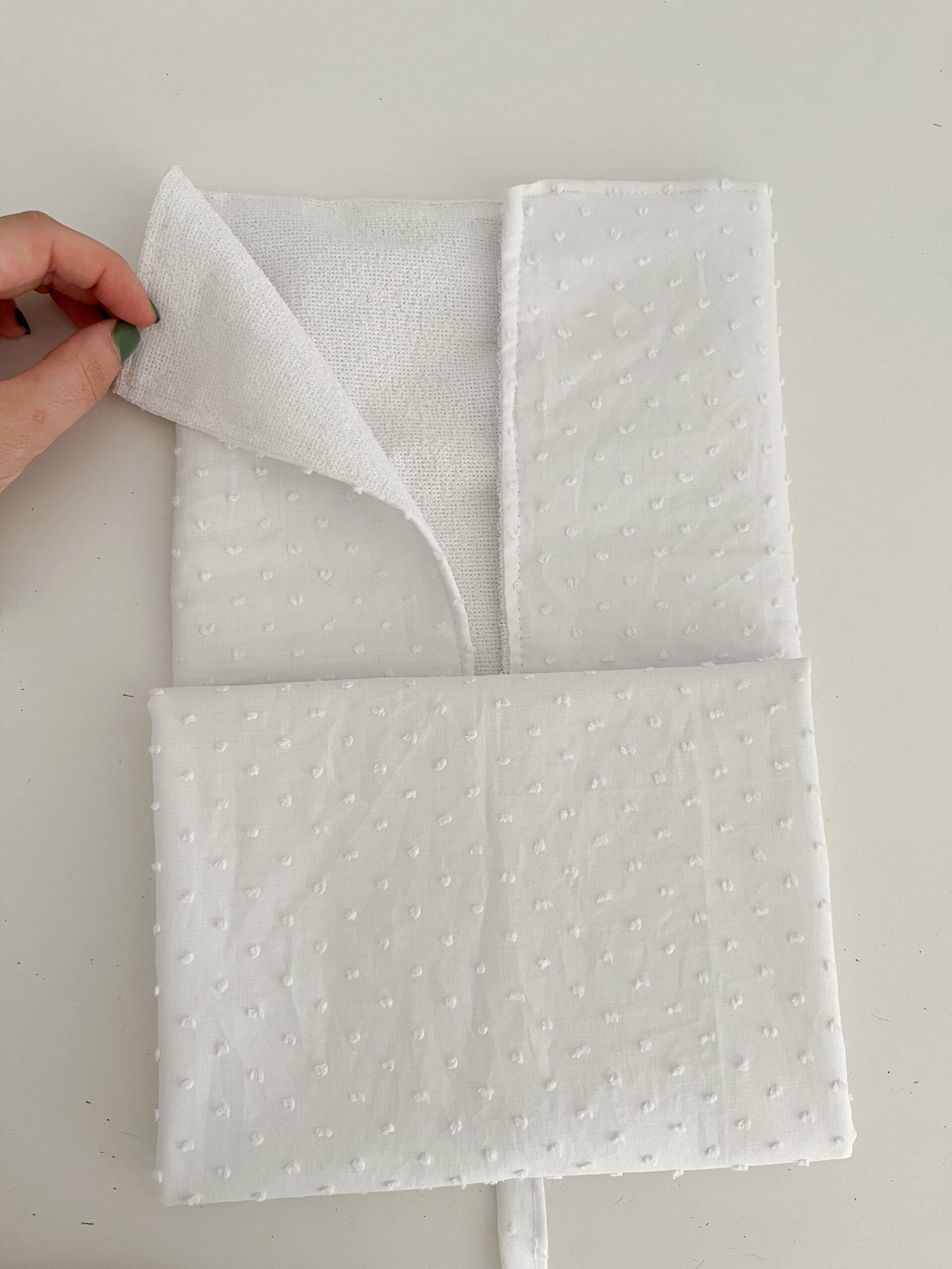 Cambiador impermeable plumeti blanco