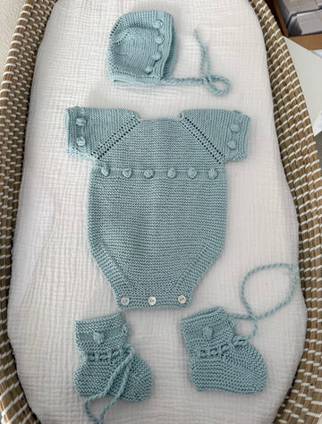 Conjunto bodoques celeste