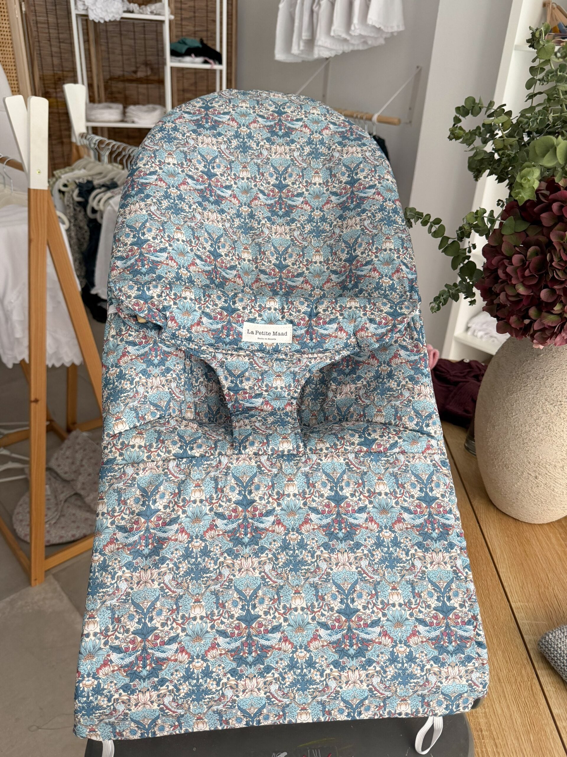 Funda hamaca babybjörn liberty azul