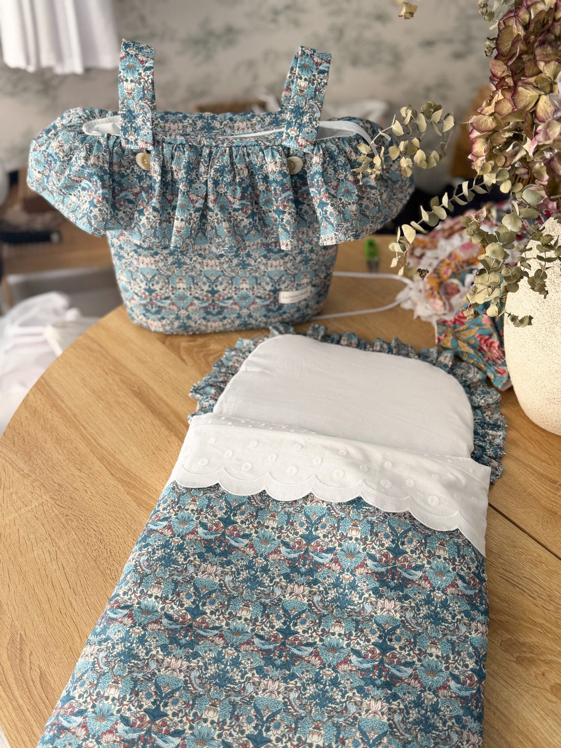 Bolso de carro Liberty azul