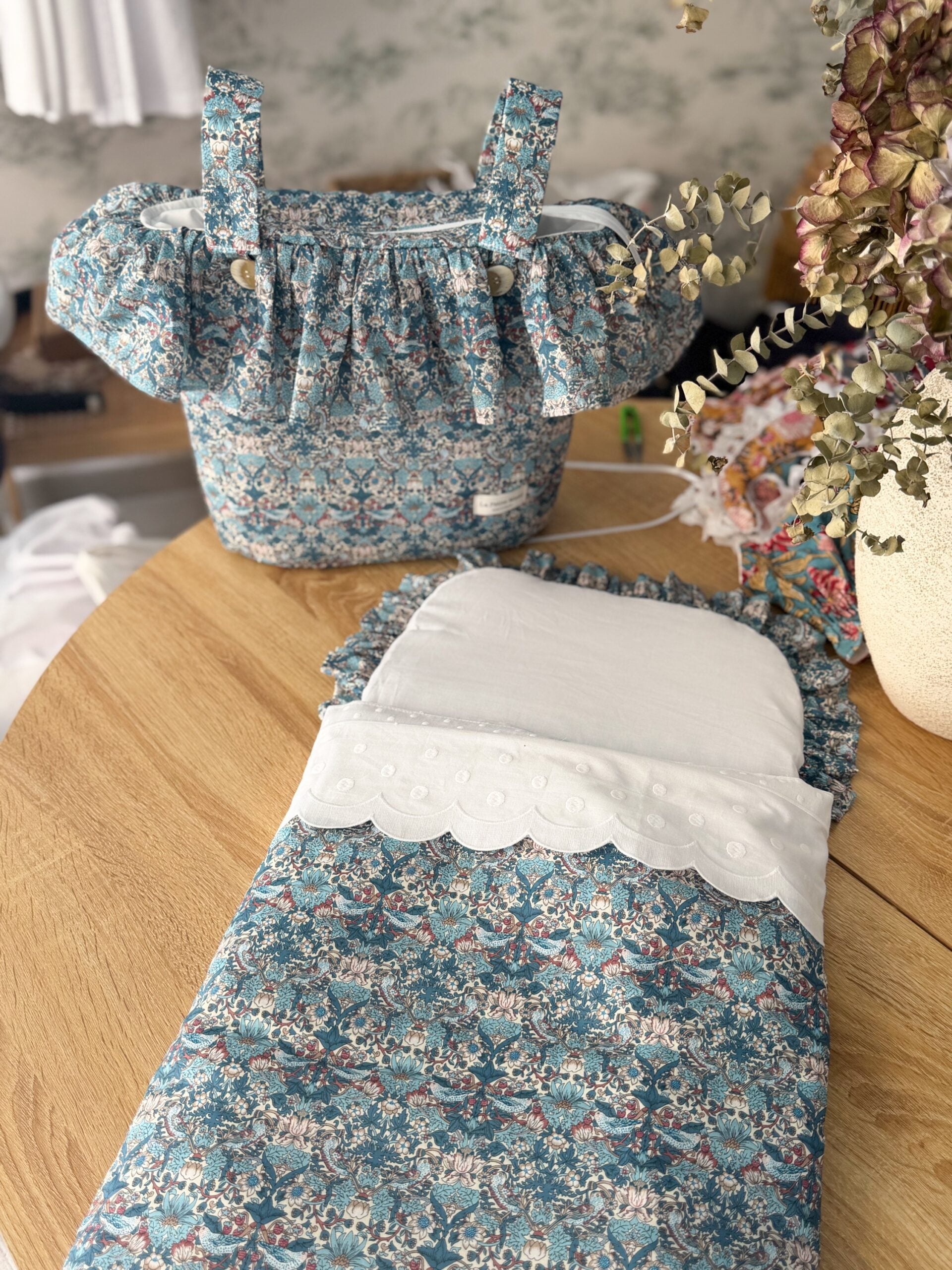 Bolso de carro Liberty azul