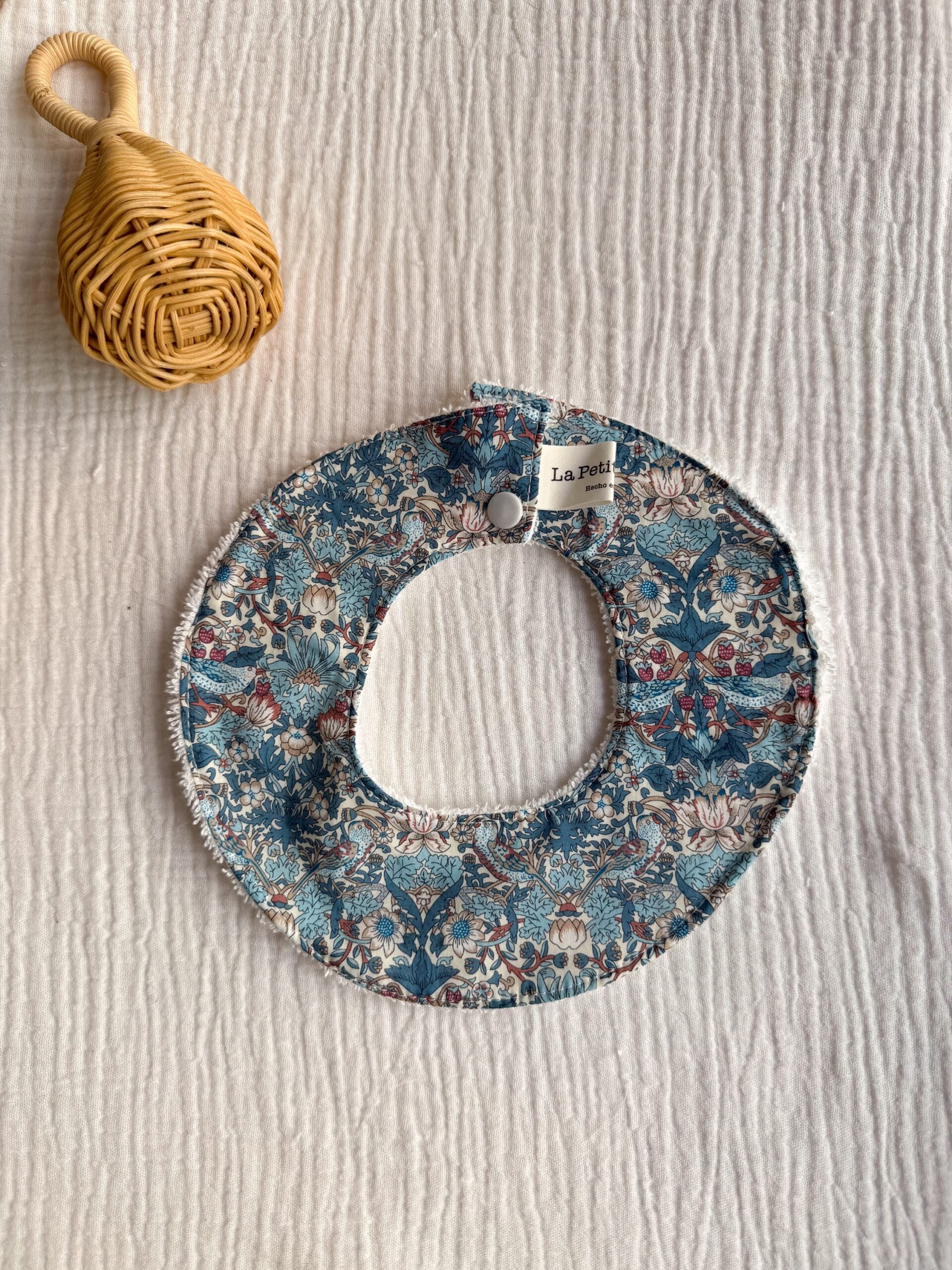 Cuello salvababas liberty azul