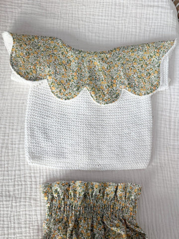 Cuello ondas  flor amalfi